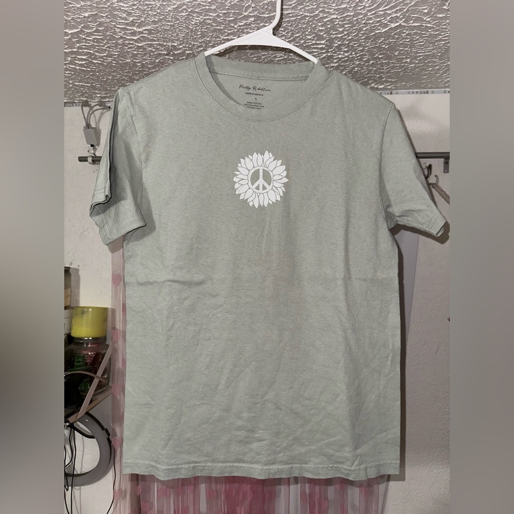 Pretty Rebellious Peace Tee